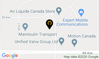 Signature Support Services in Grande Prairie map