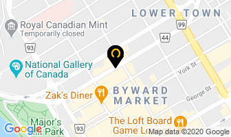 Signatures Craft Shows in Ottawa map