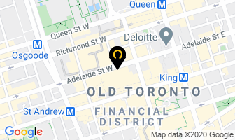 Silaghi Law in Toronto map