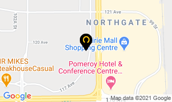 Silver Crest Lodge in Grande Prairie map