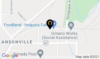 Silver Grill in Iroquois Falls map