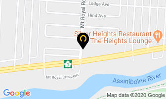 Silver Heights Florist in Winnipeg map