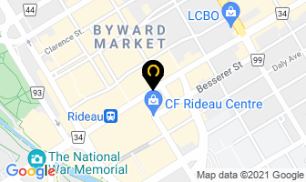 Silver Line Tattoo & Body Piercing in Ottawa map