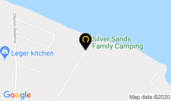 Silver Sands Family Camping in Jonquière map