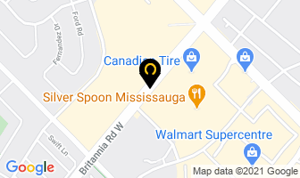 Silver Spoon in Mississauga map