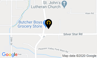 Silver Star Liquor Store in Vernon map
