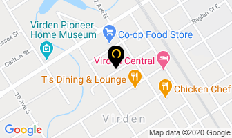 Silverline Oil Field Services in Virden map