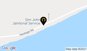Sim John Janitorial Service in Kingsville map