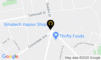 Simatech Vapour Shop in Victoria map