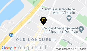Simcom Inc in Longueuil map