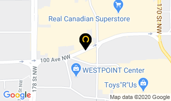 Simple Pleasures in Edmonton map