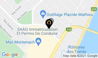 Simplex Equipment Rental in Sherbrooke map