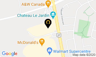 Simply Italian in Vaughan map
