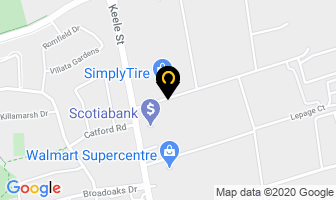 Simply Tire Inc in North York map