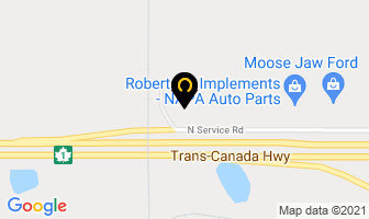 Simpson Seeds Inc in Moose Jaw map