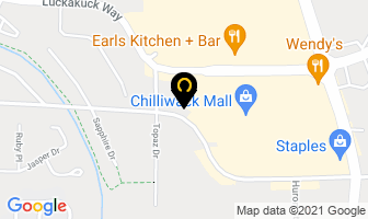 Sims Barbara Dr in Chilliwack map