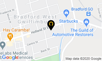 Sims Catherine Dr in Bradford West Gwillimbury map