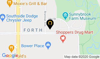 Sims Furniture Ltd in Red Deer map