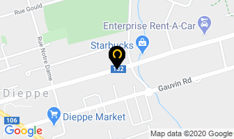 Simtax Accounting Service Inc in Dieppe map