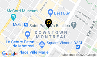 Sindbad Inc Wholesale in Montreal map