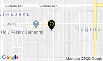 Sinfully Sweet Cathedral Bakery in Regina map