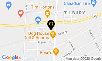 Singer Approved Dealer in Chatham-Kent map