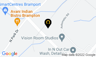 Singh Kitchen in Brampton map