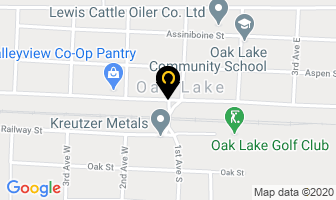 Sioux Valley Dakota Nation in Oak Lake map
