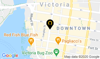 Sitka Surfboards in Victoria map