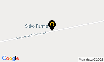 Sitko Farms Inc in Norfolk County map