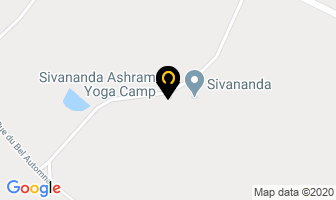 Sivananda Ashram Yoga Camp in Val-morin map