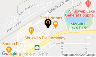 Sivertz Kiehlbauch in Salmon Arm map