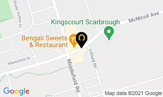 Sk Precision Holdings Inc in Scarborough map