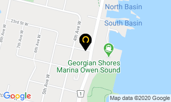 Skelding Alma in Owen Sound map