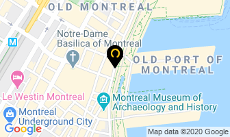 Skican Lt&eacute;e in Montreal map