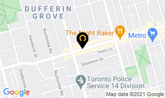 Skin Art Tattoo in Toronto map
