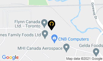 Sky Worldwide Express Inc in Mississauga map