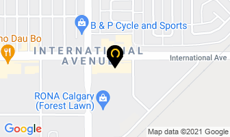 Skylark Restaurant in Calgary map