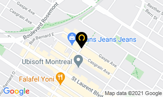 Skyline Holdings Inc in Montreal map