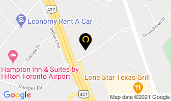 Skypark Airport Parking in Orillia map