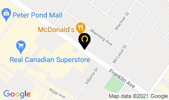 Skyview Apartments in Fort McMurray map