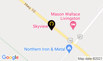 Skyview Motel in Orangeville map