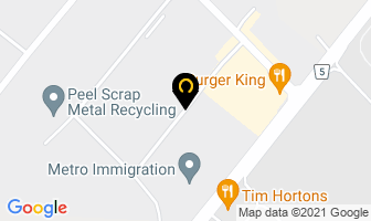 Skyway Cafe & Catering in Mississauga map