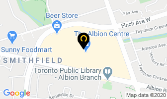 Skyway Travel in Orillia map