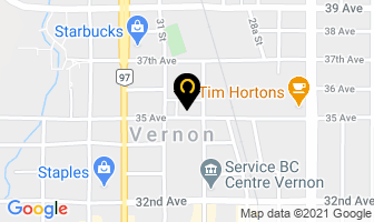 Sladen Moore Chartered Accountants in Vernon map