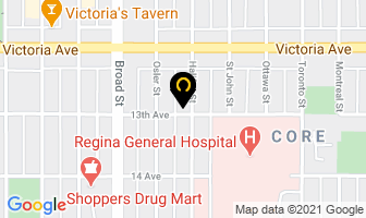 Slate Fine Art Gallery in Regina map