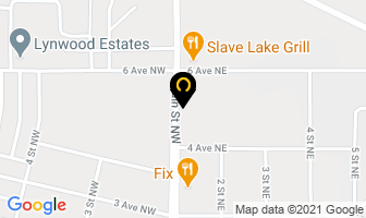 Slave Lake Dental in Shawinigan map