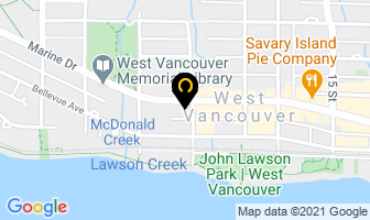Sleep Country in West Vancouver map