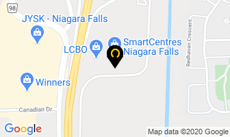 Sleep Country in Niagara Falls map