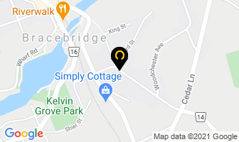 Sleep Inn Muskoka in Bracebridge map